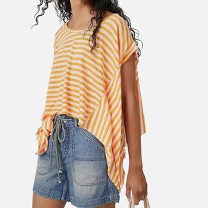 FREE PEOPLE WE THE FREE cotton pull over top